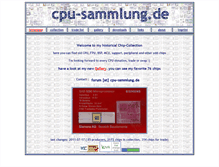 Tablet Screenshot of cpu-sammlung.de